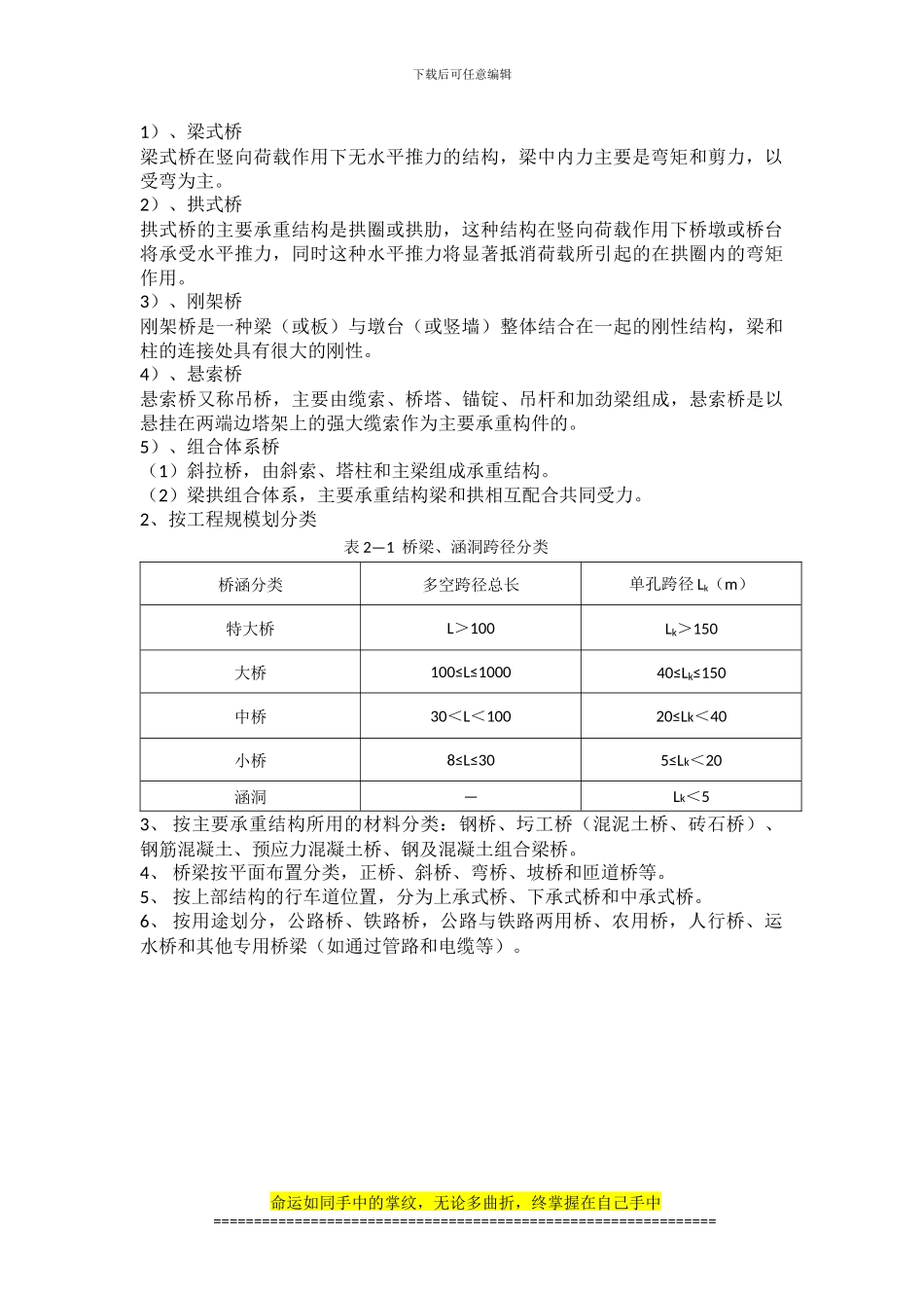 08272自考桥梁工程总结第一章---绪论_第2页