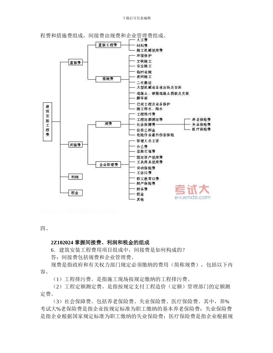 09年二级建造师《施工管理》名师整理汇总_第3页