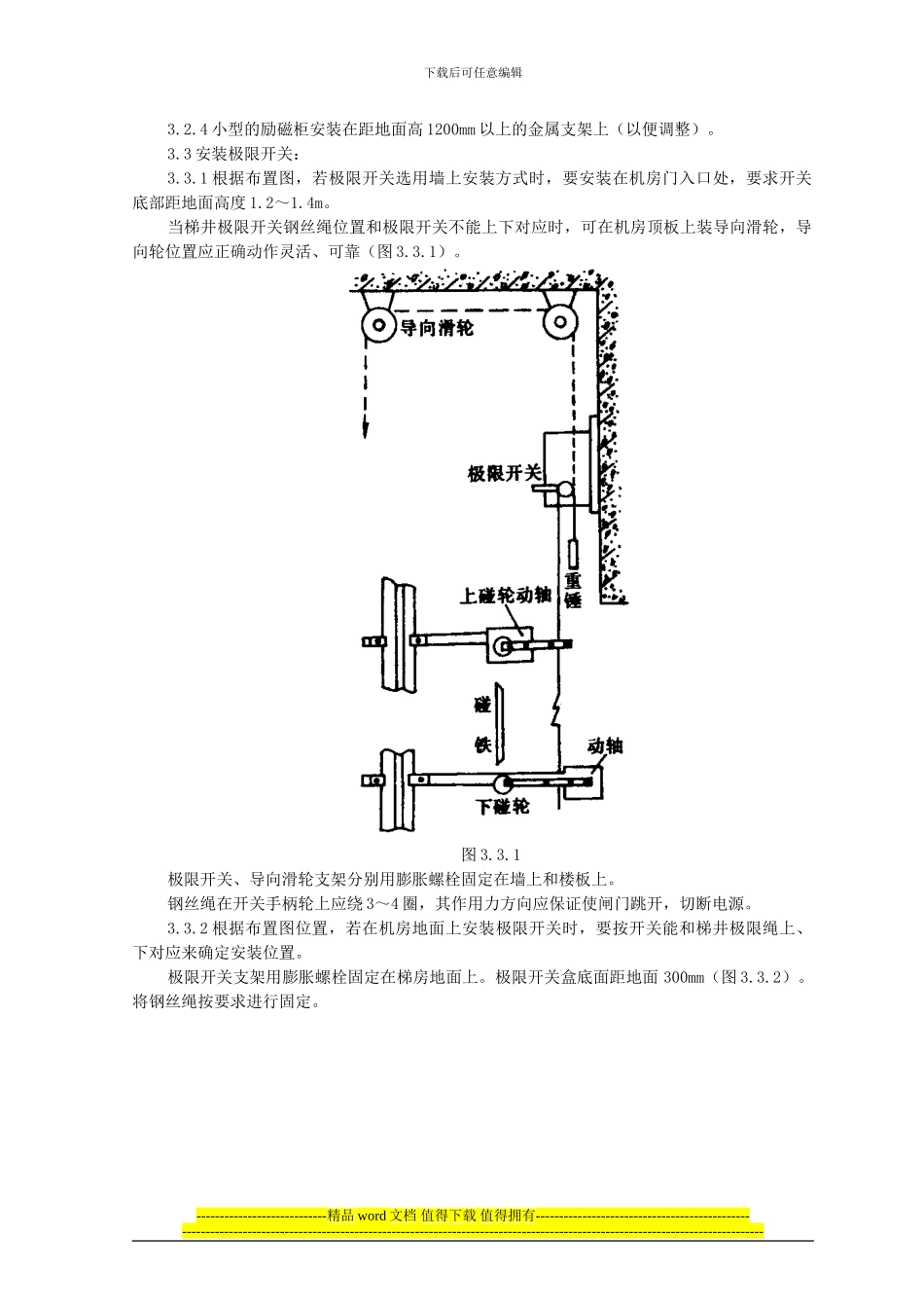 120681-06-电气设备安装质量管理电梯工程施工_第3页