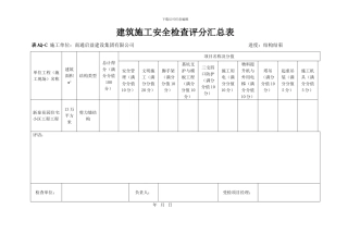 15.4建筑施工安全检查评分表---副本