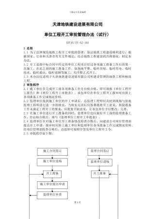16单位工程开工审批管理办法