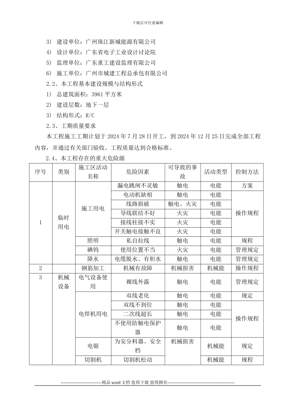 1珠江新城施工现场应急救援预案_第2页