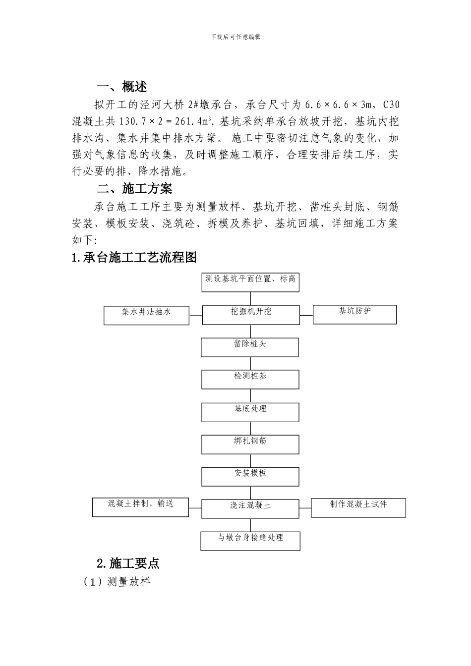 2#承台施工方案_第2页