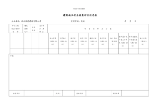 201建筑施工安全分项检查评分表-2