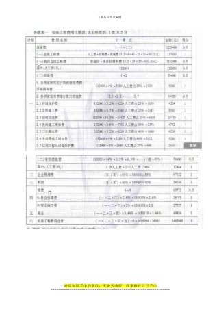2024《电气安装工程编制与应用》答案