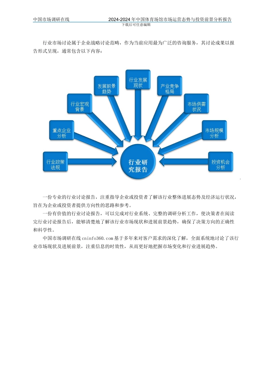 2024年中国体育场馆市场与分析报告目录_第2页