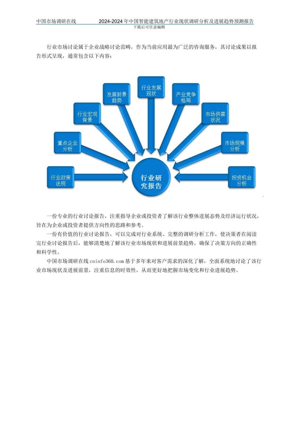 2024年中国智能建筑地产行业调研分析报告目录_第2页