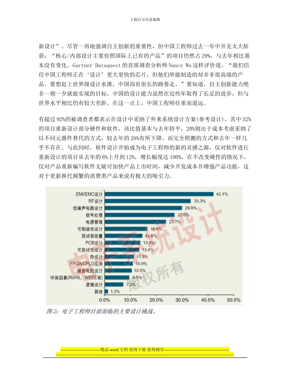 2024年中国电子工程师设计能力调查报告_第3页