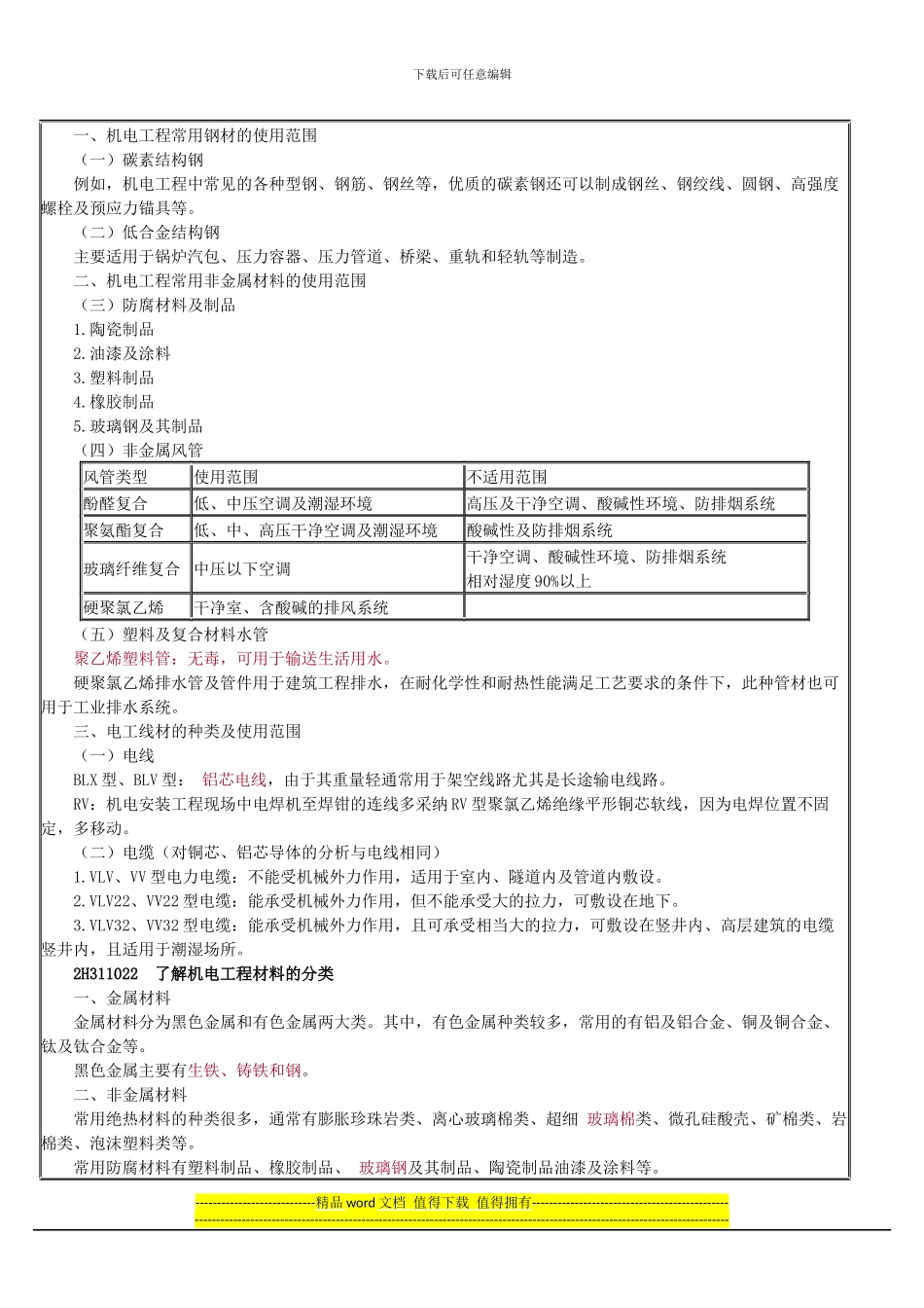 2024年二级建造师机电工程技术重点_第2页
