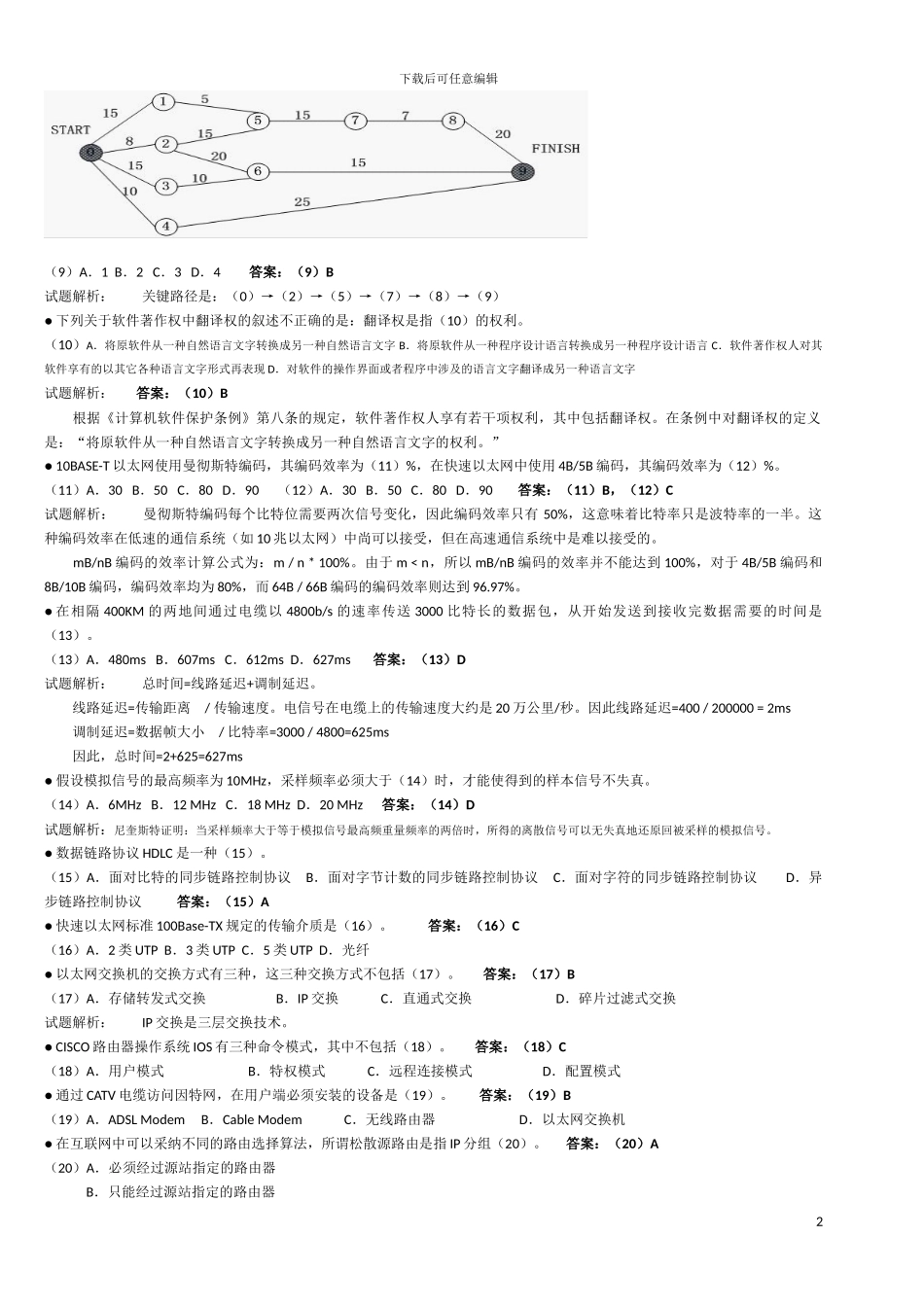 2024年网络工程师打印_第2页