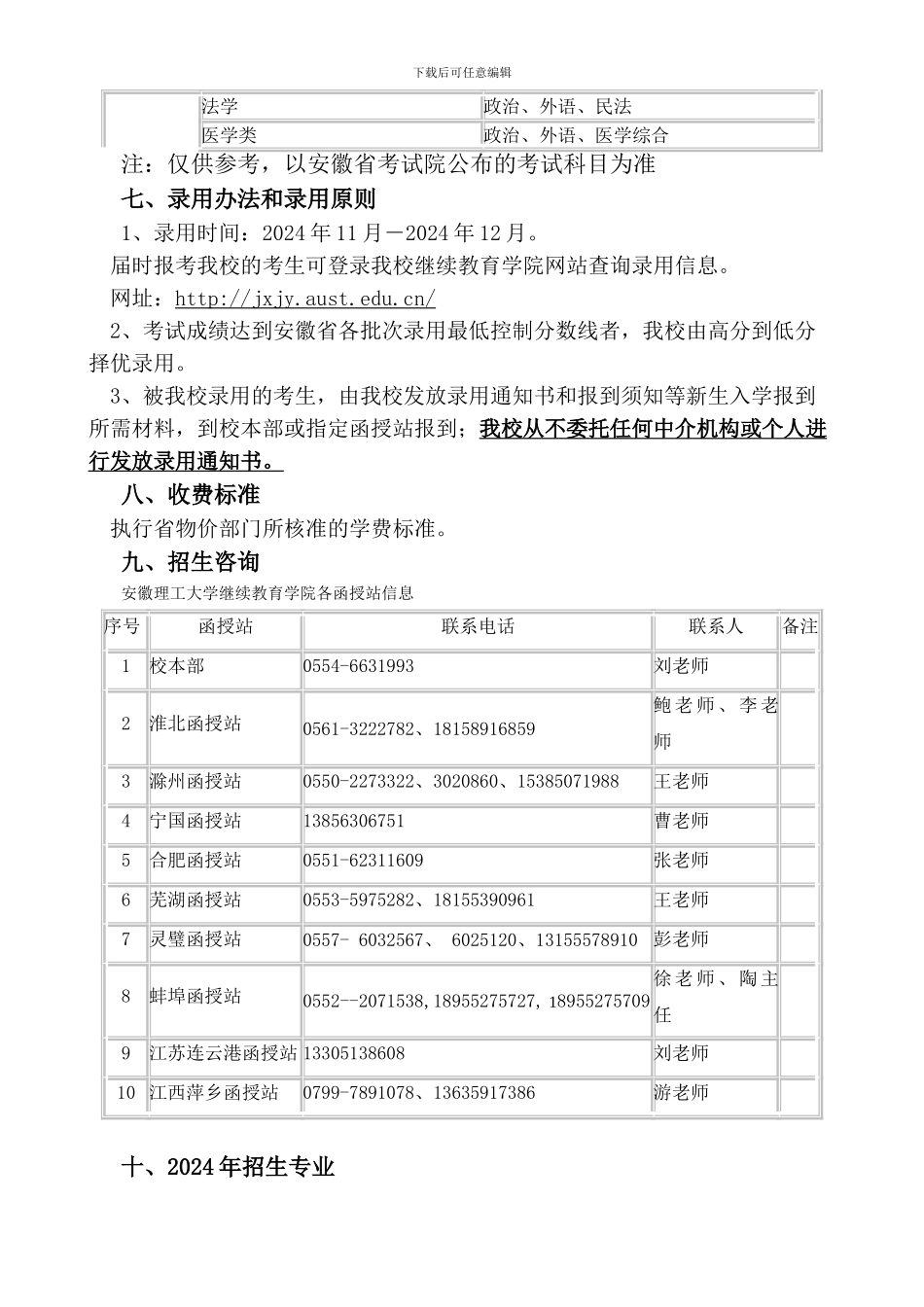 2024招生简介安徽工程大学_第3页