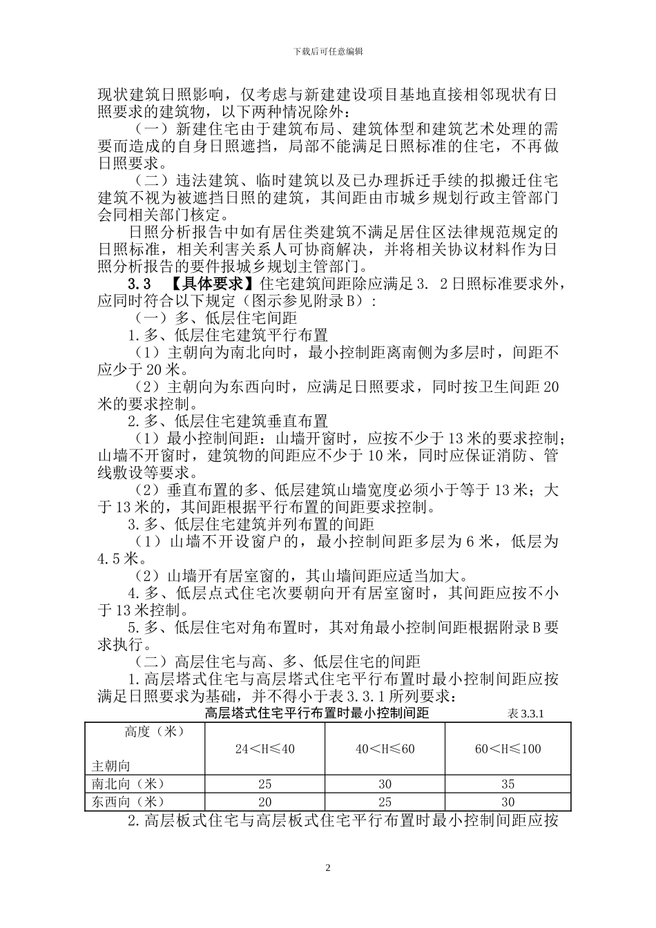 2024郑州市建设工程规划管理技术规定_第2页