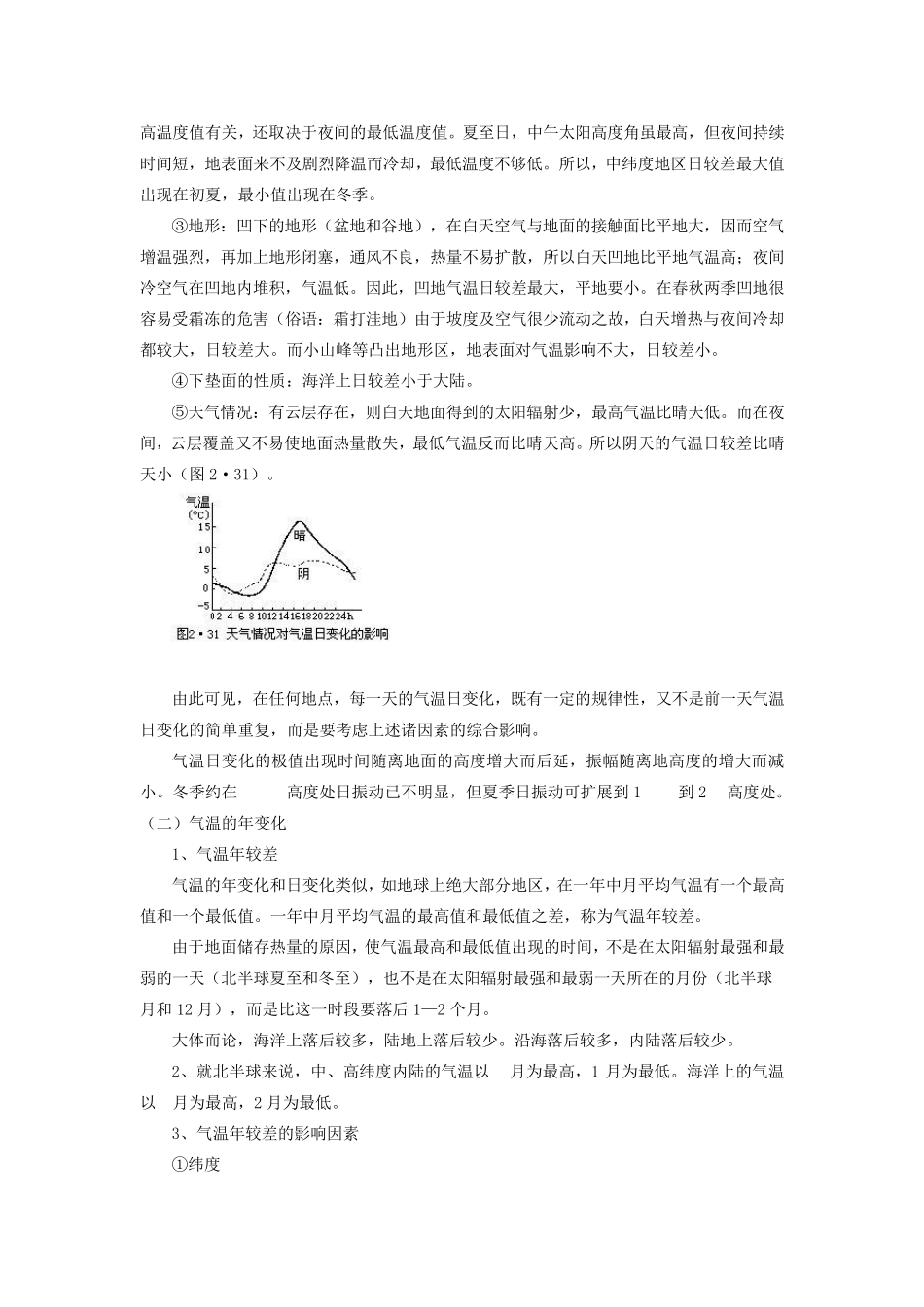 第四节大气温度随时间的变化_第2页