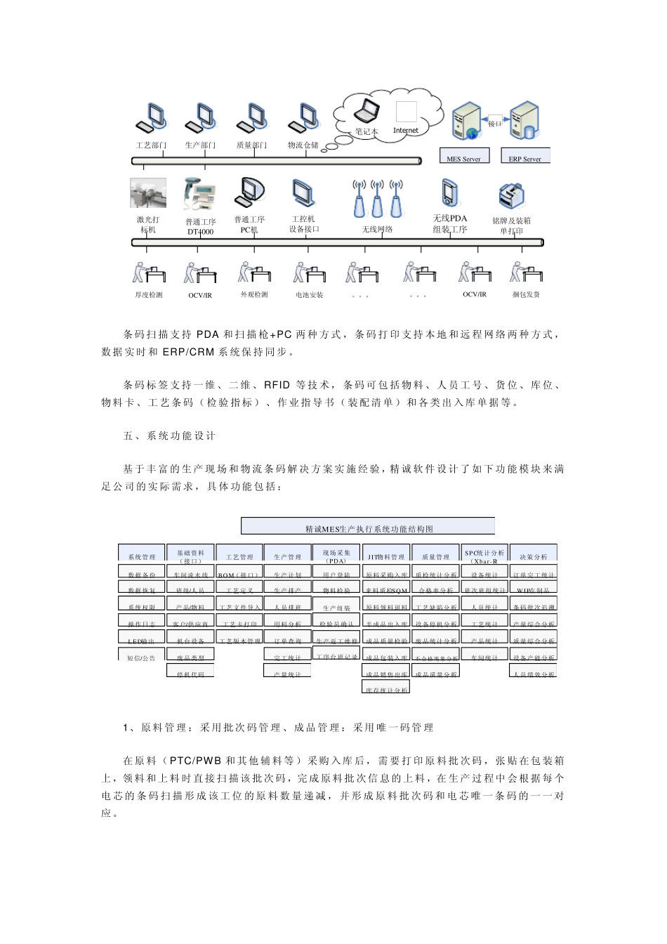 精诚MES条码生产追溯系统电池电子制造业解决方案_第3页