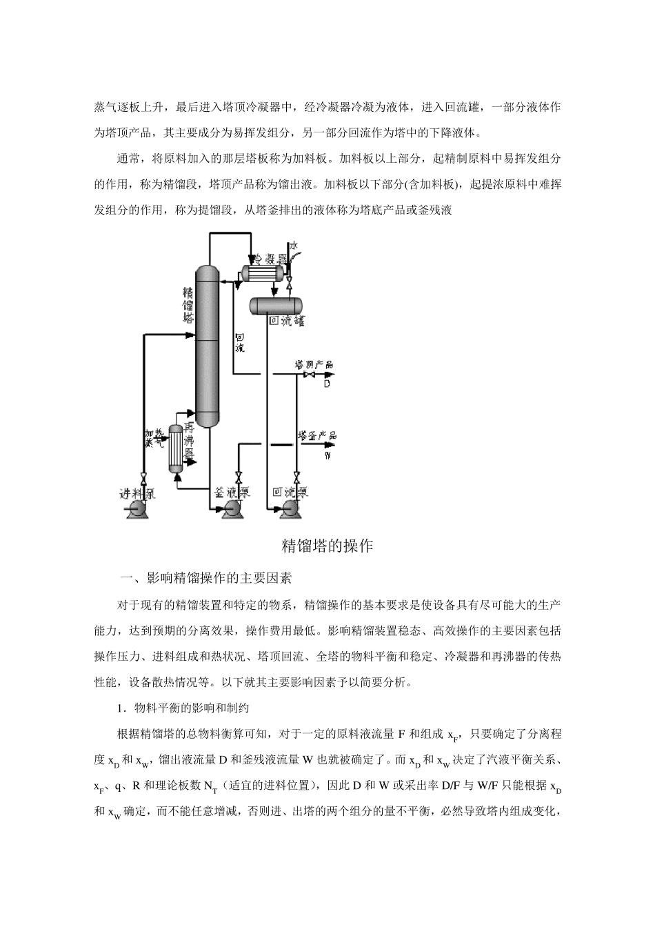 精馏操作及精馏DCS操作精讲_第3页