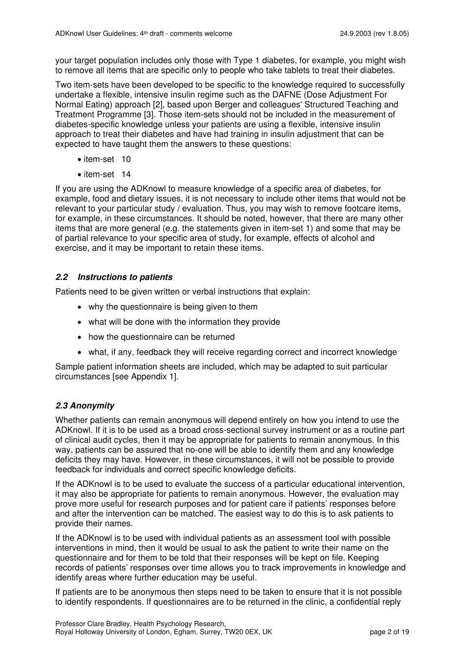 糖尿病患者知识量表_第2页