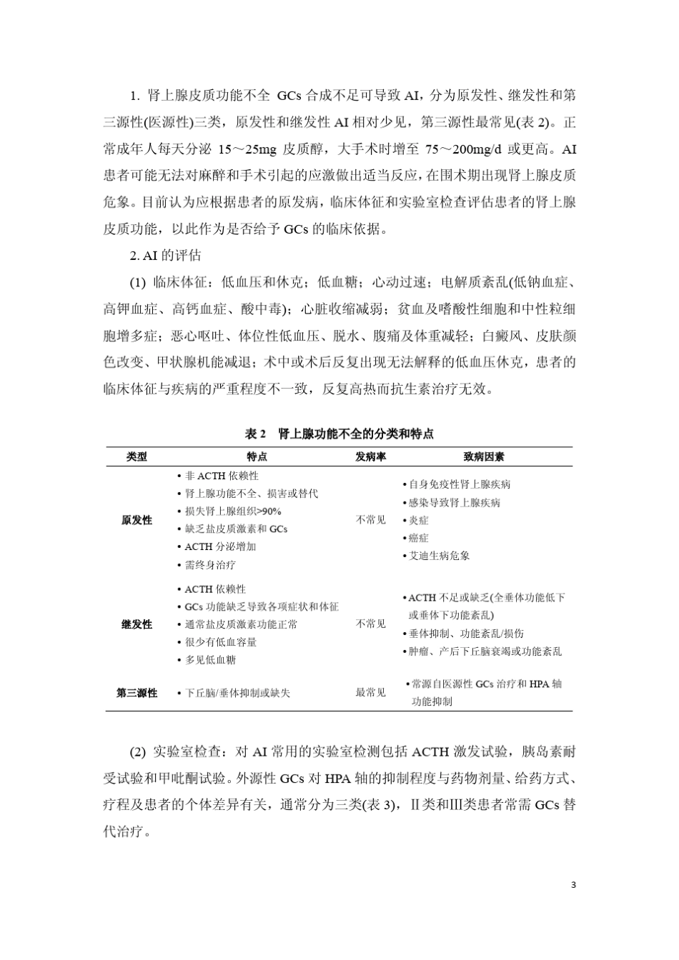 糖皮质激素在麻醉领域中应用的专家共识_第3页