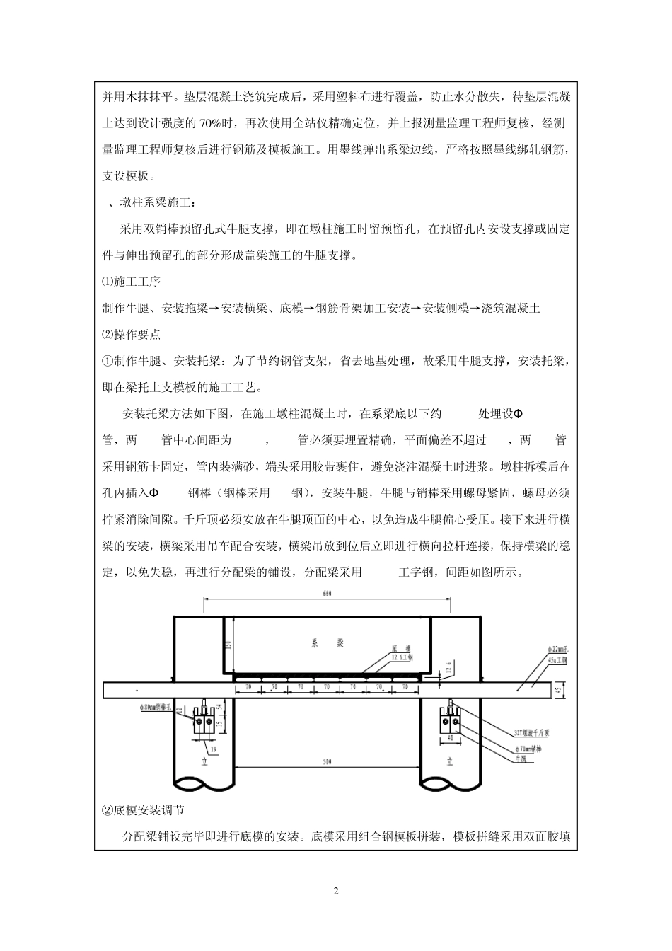 系梁、盖梁技术交底_第2页