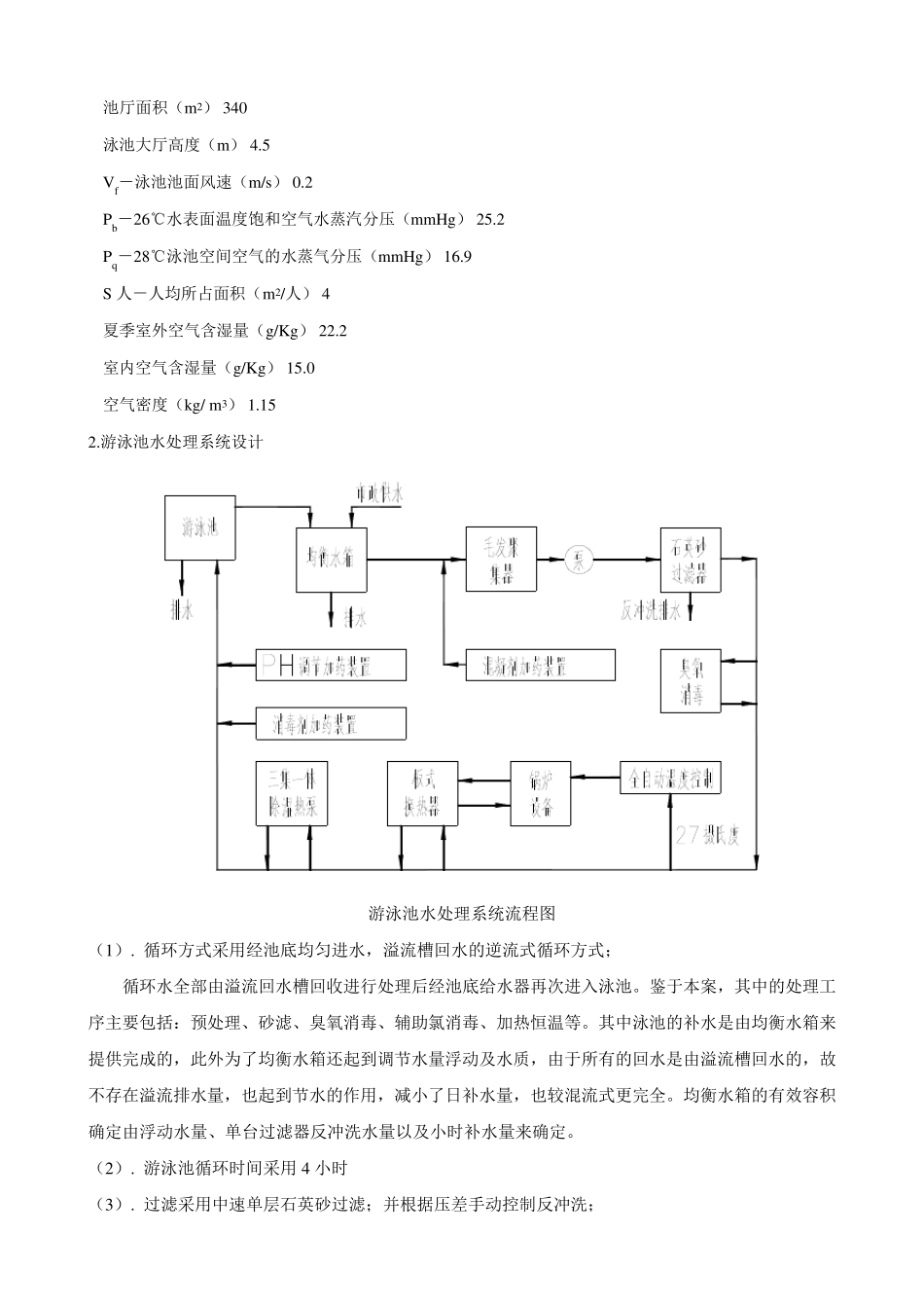 系统方案(游泳池水处理、除湿热回收、设备投资预算、系统运营成本估算)_第3页
