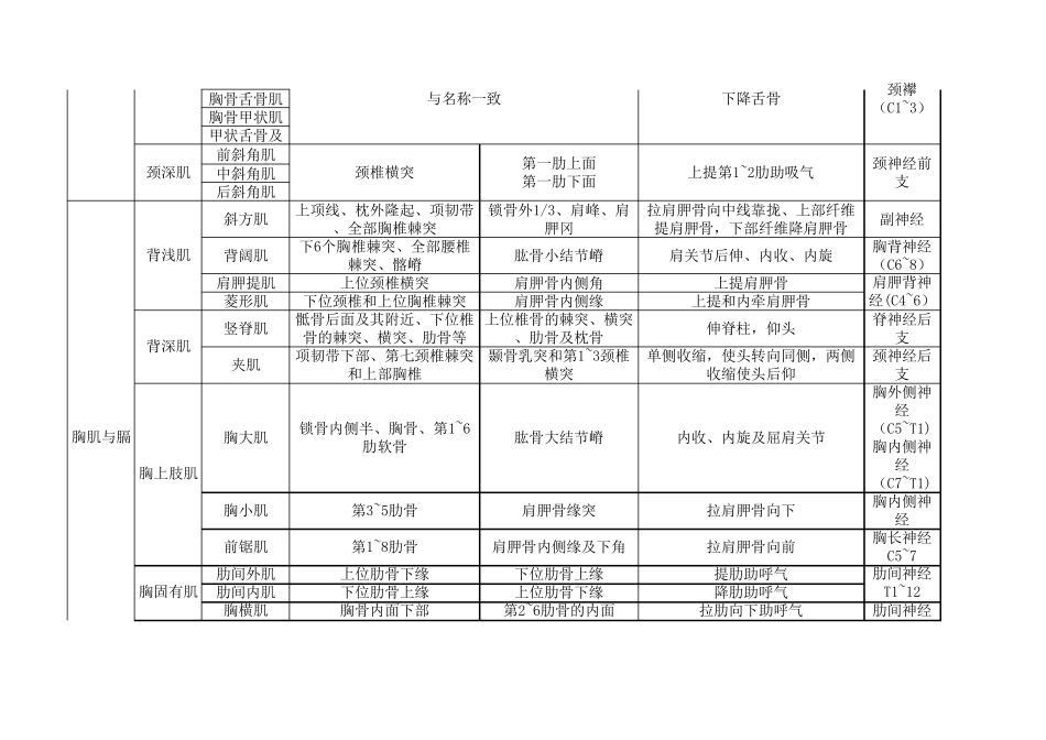 系统解剖学肌肉总结_第2页