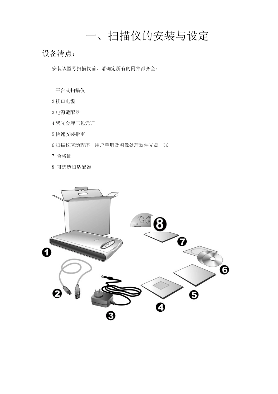 紫光扫描仪用户手册_第3页