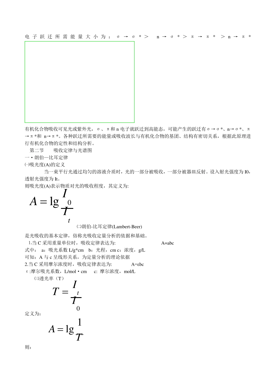 紫外吸收光谱分析_第2页