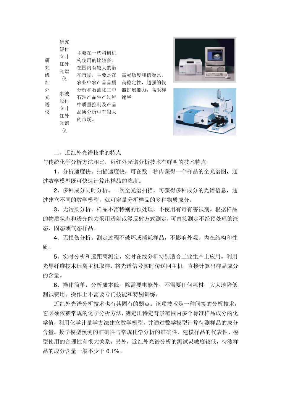 红外光谱仪的特点和应用_第3页