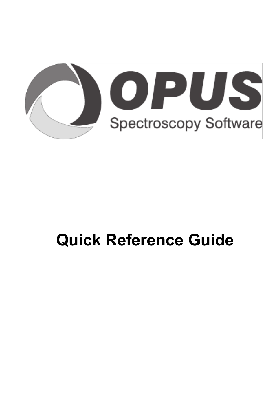 红外光谱软件(OPUS)的Introduction说明书_第1页