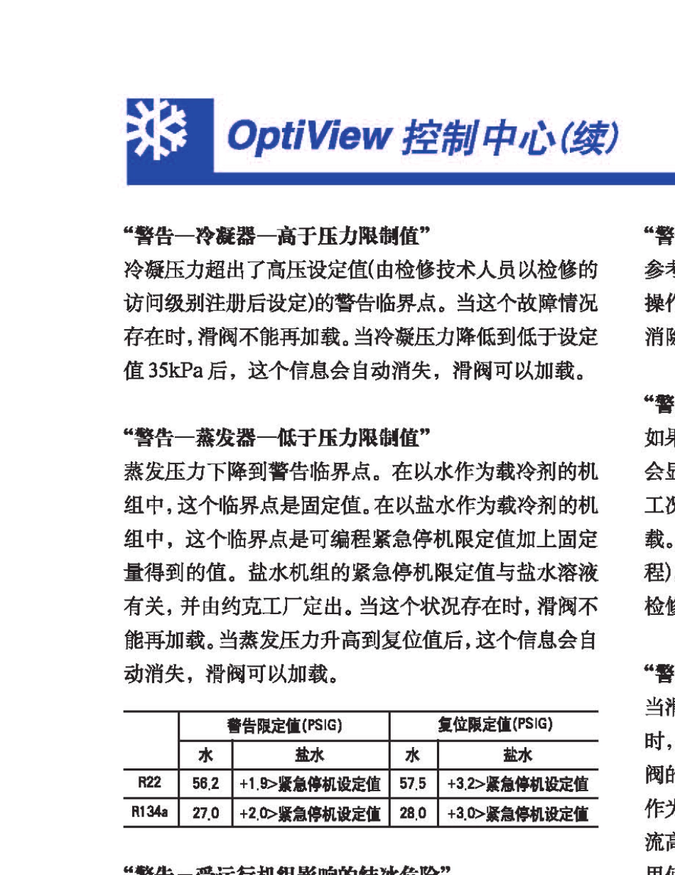 约克YS螺杆式冷水机组_《操作手册》65_第2页
