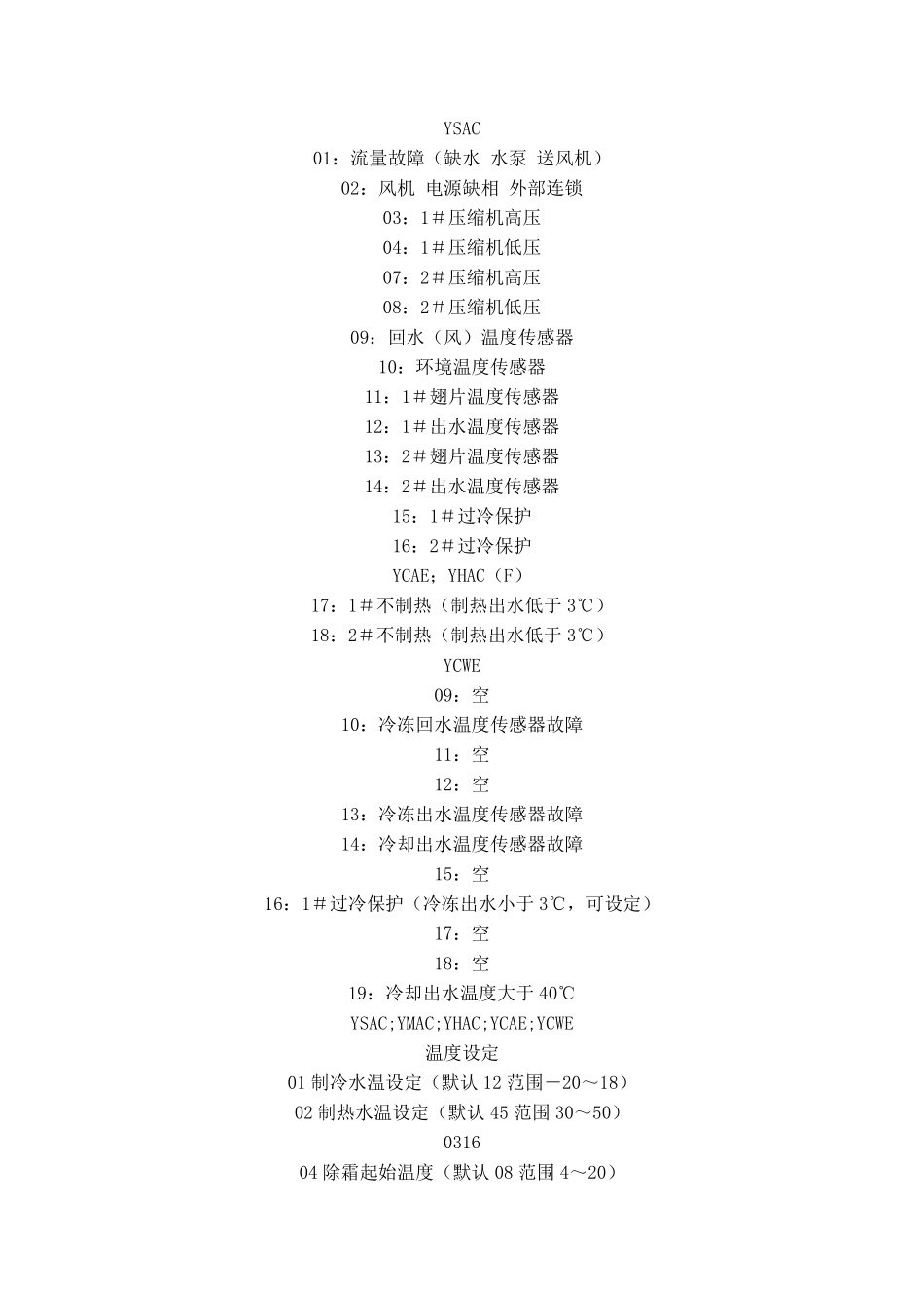 约克故障代码_第3页