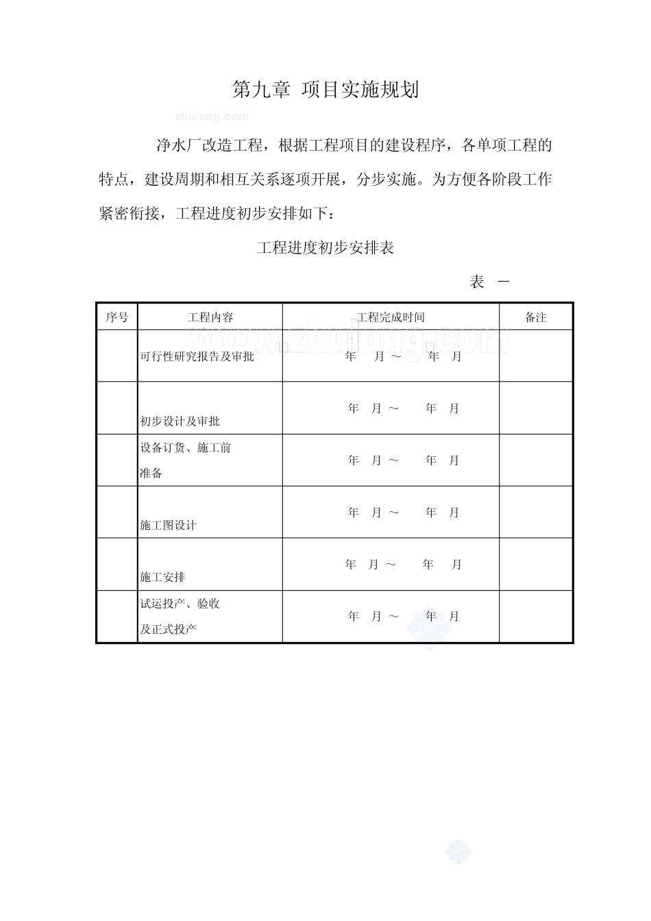 纯净水厂工程投资估算_第2页