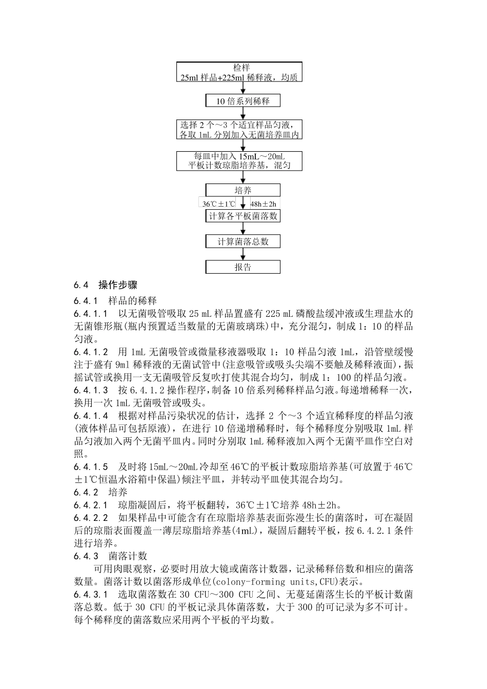 纯净水检验操作规程_第3页