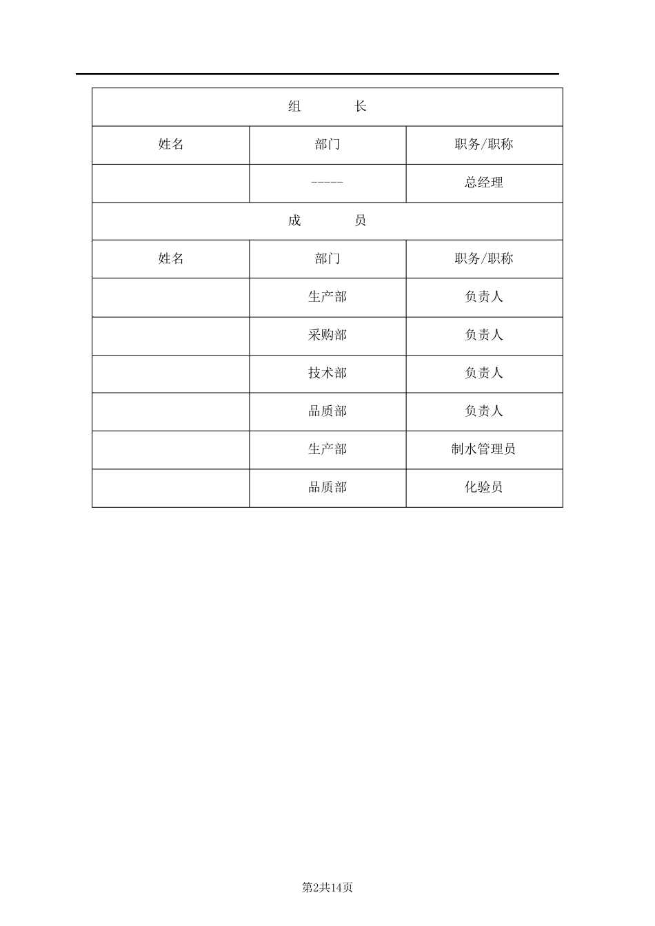 纯化水系统清洗、消毒效果及周期验证报告_第2页