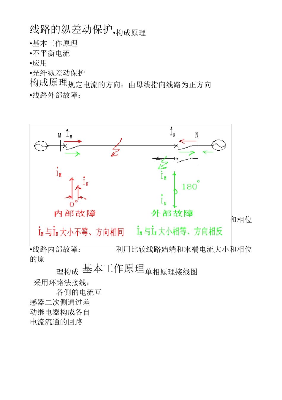 纵差动保护原理_第1页