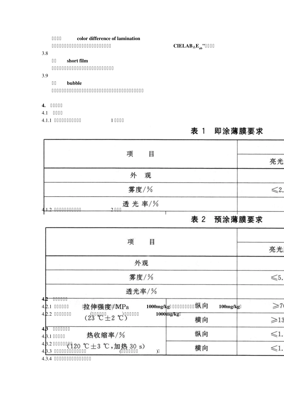 纸质印刷品覆膜过程控制及检测方法_CY42_2007_第2页