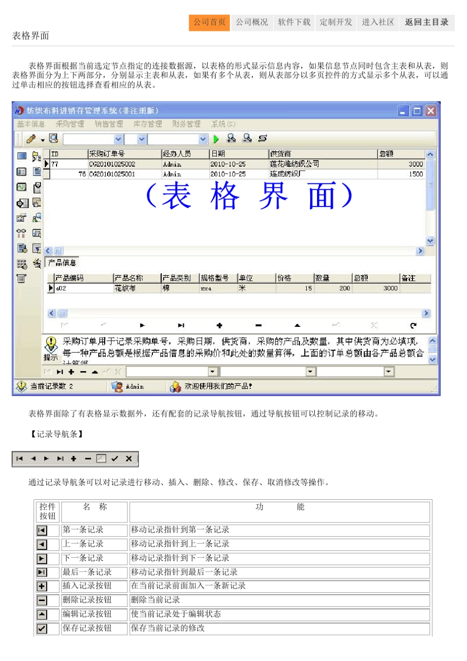 纺织布料进销存管理系统_第2页