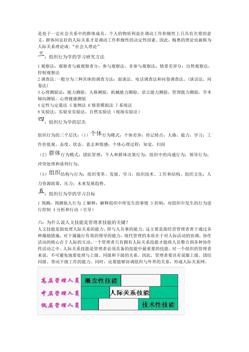 组织行为学考试重点知识整理_第2页
