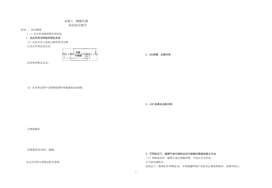 细胞代谢专题总结_第1页