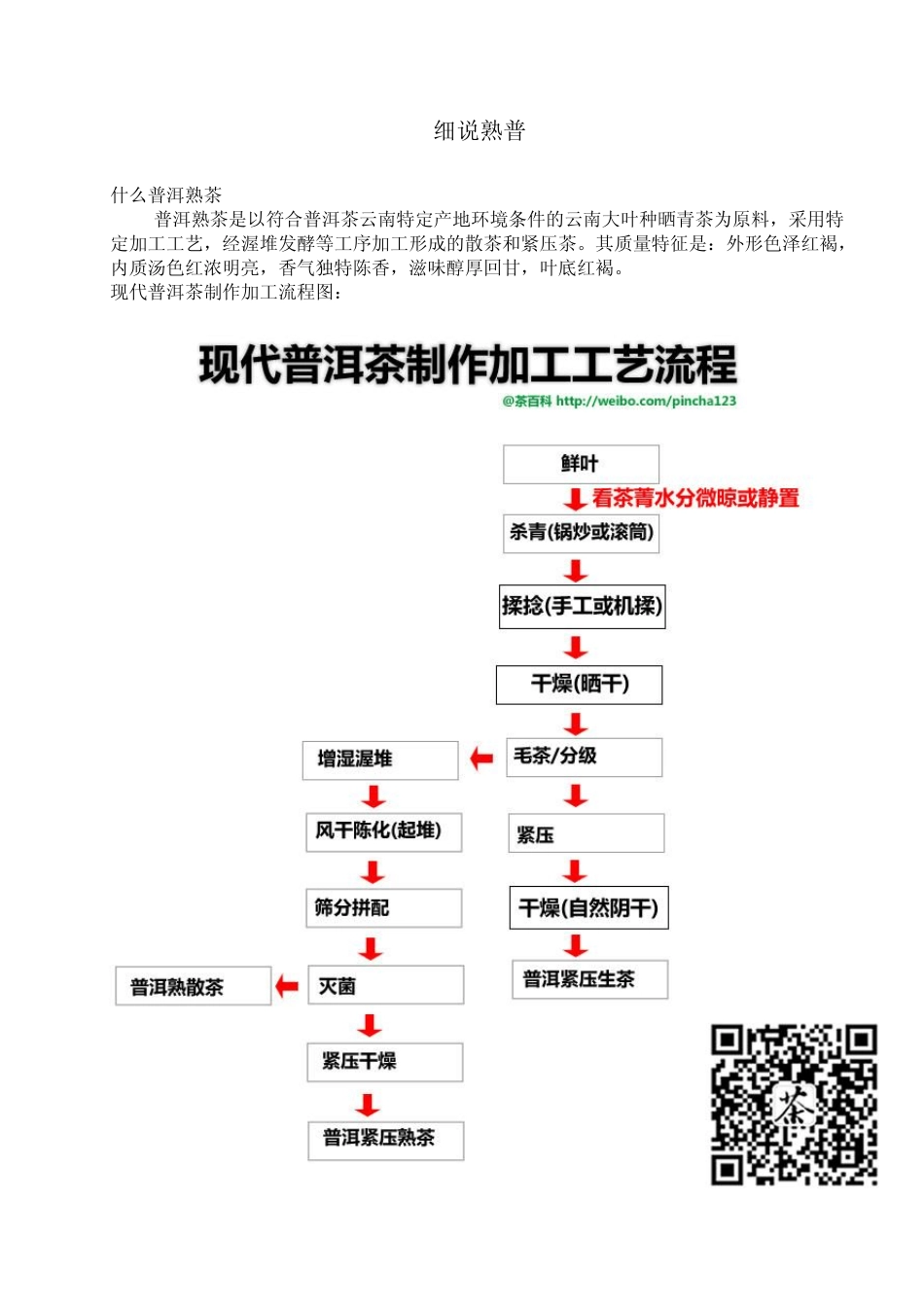 细说熟普洱茶_第1页