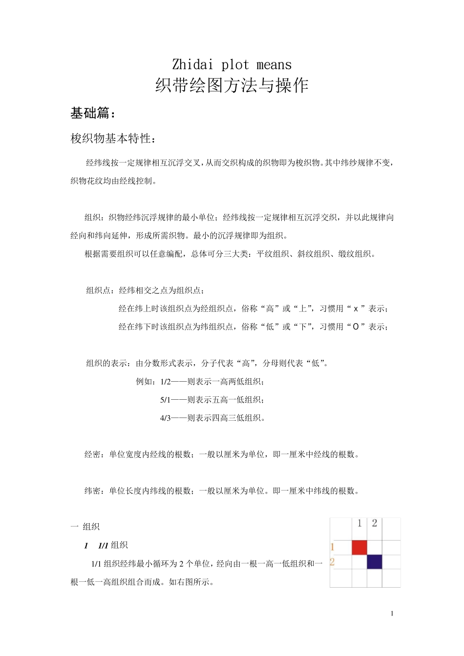 织带绘图方法_第1页