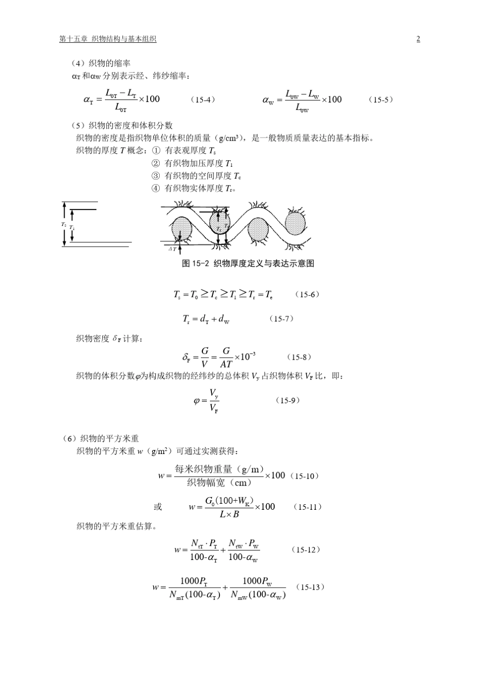 织物结构与基本组织常规图示_第2页