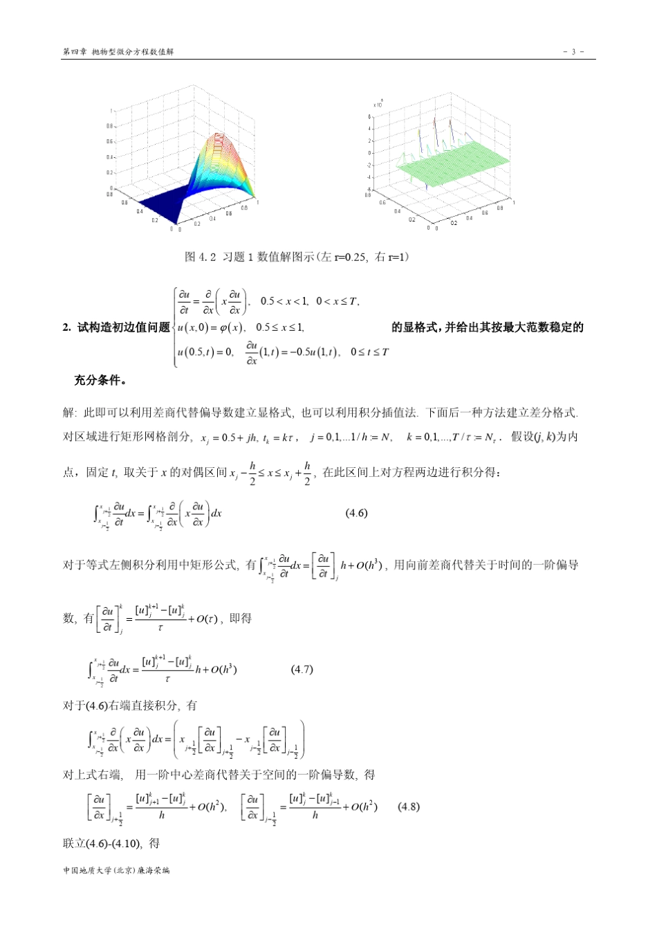 经典偏微分方程课后习题答案_第3页