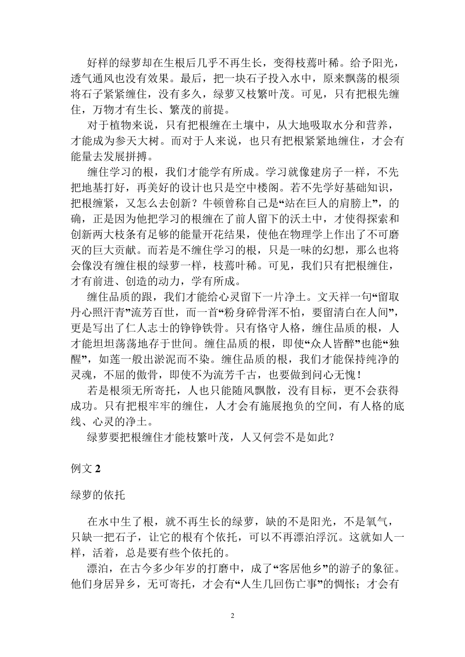 经典排比句大全_第2页