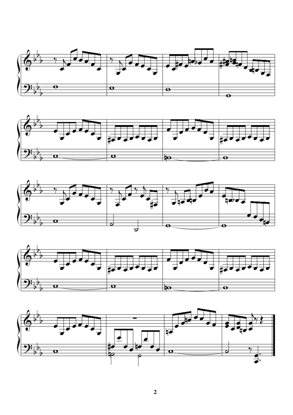 经典爵士作品练习Oscarpetersonjazzexercises钢琴谱教材_第2页