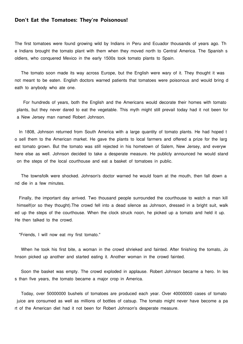 经典英文文章8篇,通用打基础_第1页