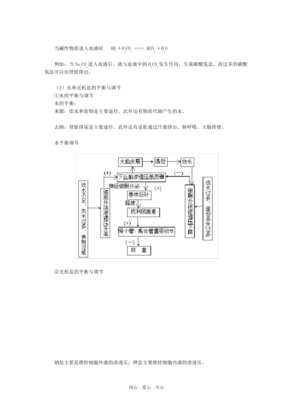 经典高中生物内环境与稳态_第2页
