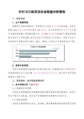 经济及社会效益分析报告
