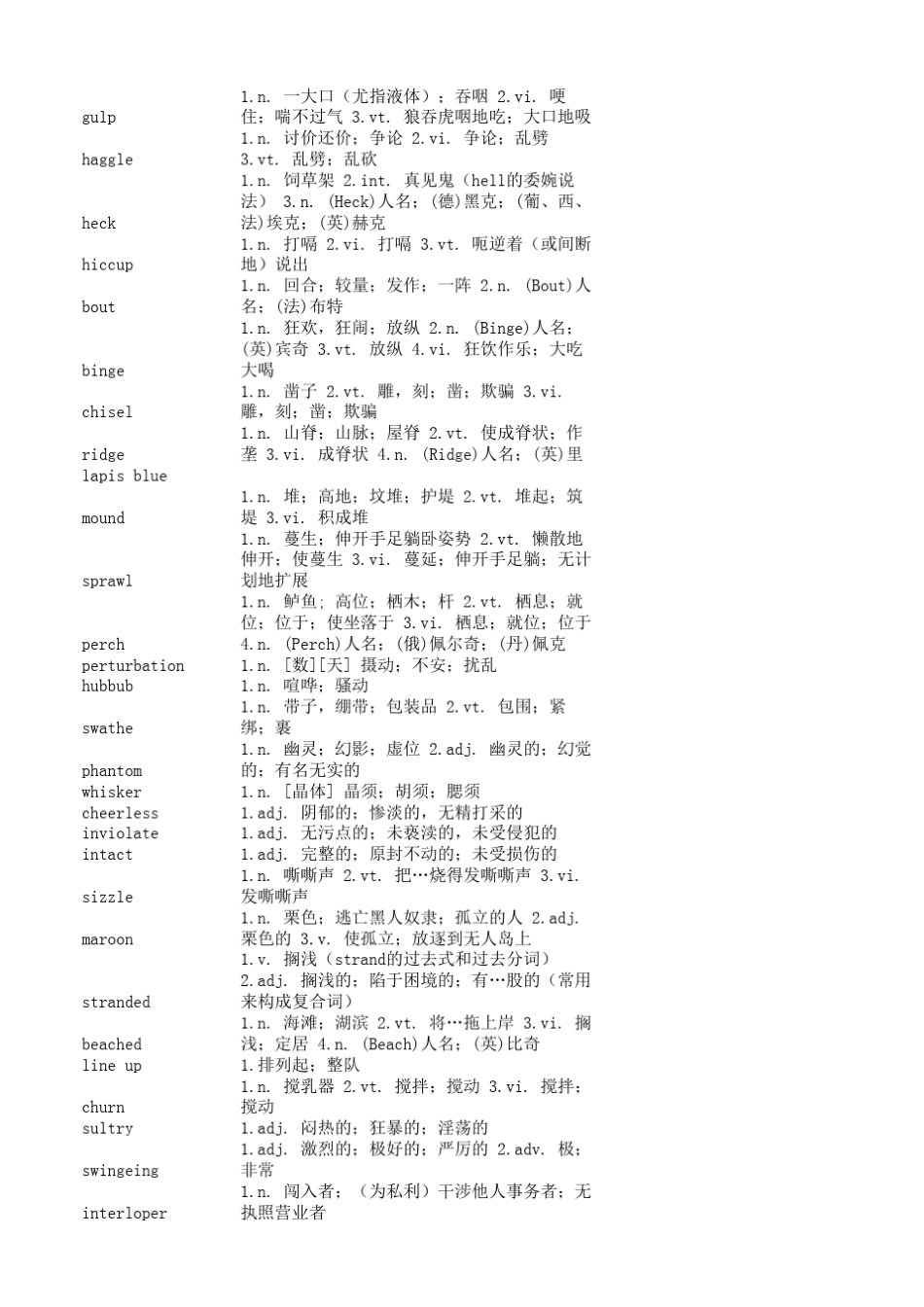 经济学人高频词汇表(带解释)_第3页