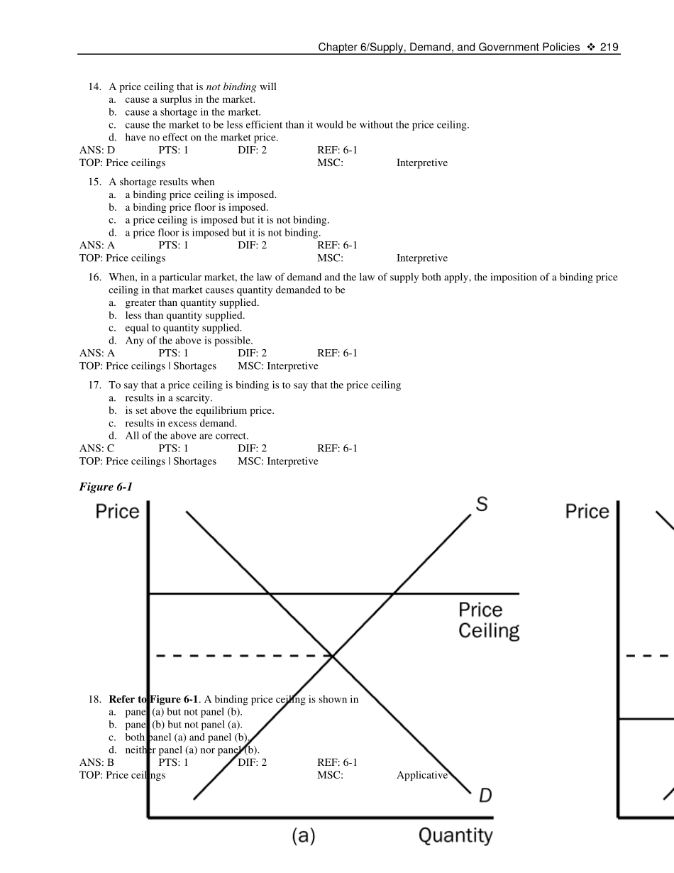 经济学原理对应练习06_第3页