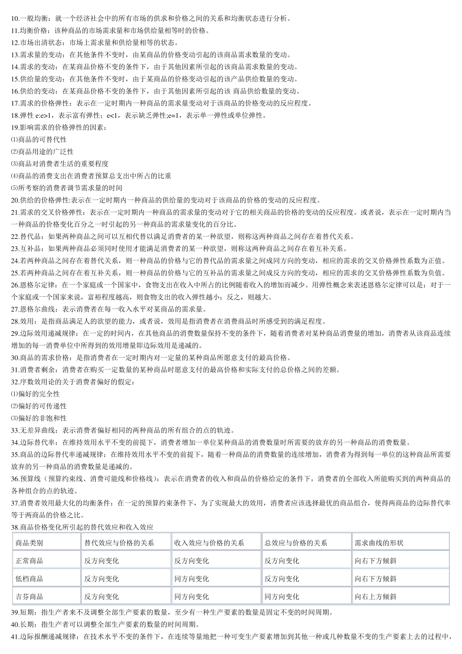 经济学概念总结_第3页